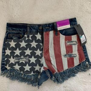 America Denim Shorts